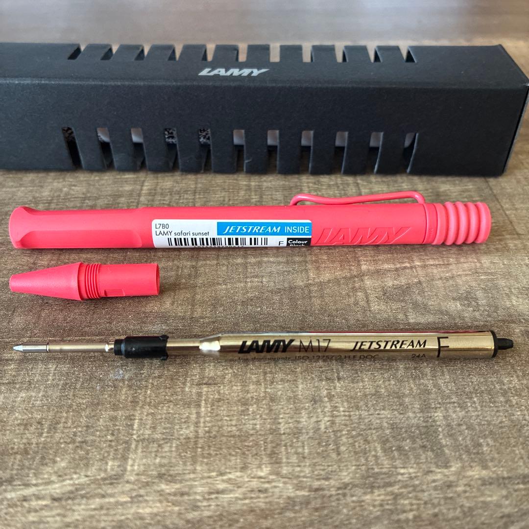 LAMY Safari Jetstream Inside 0.7mm Sunset Limited Color Unused with Warranty | Suadpens