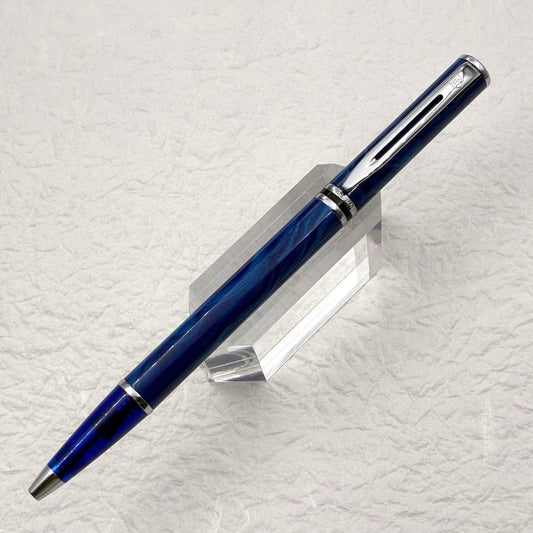Waterman Lorea Blue Limited Ballpoint Pen Used with Box | Suadpens