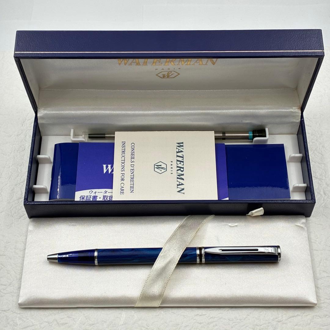Waterman Lorea Blue Limited Ballpoint Pen Used with Box | Suadpens