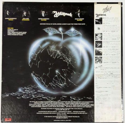 Whitesnake Come An' Get It LP Record 1981 HR 10 Tracks OBI Included | Japansoundstore
