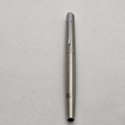 Parker Stainless Steel Fountain Pen, Retro Used, No Accessories | Suadpens