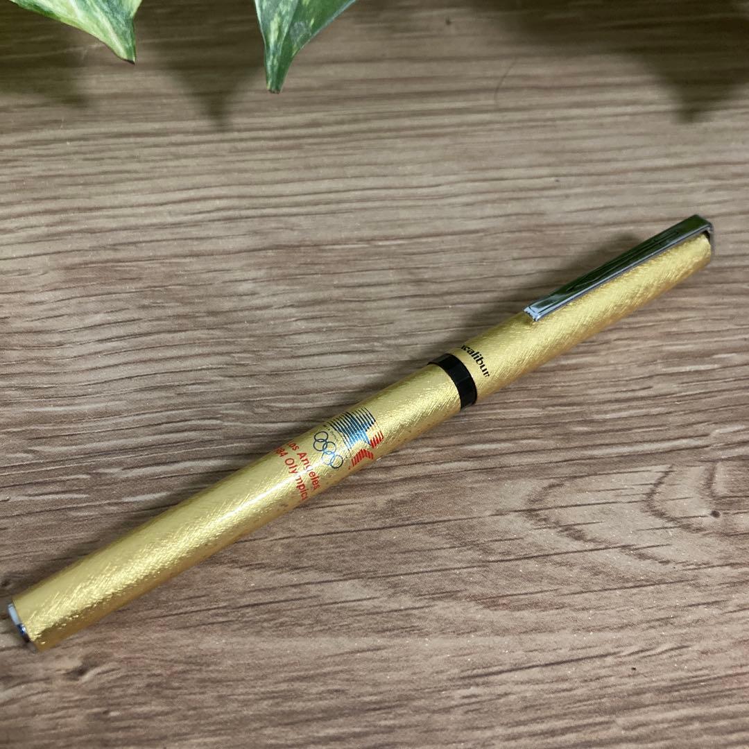 Pentel Excalibur Ballpoint Pen Los Angeles 1984 Olympics Used Collectible | Suadpens