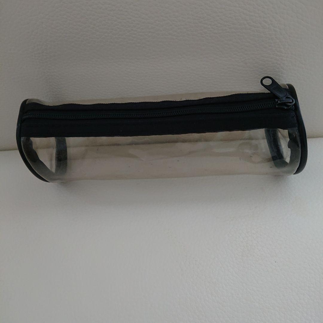 Agnes B. Clear Pencil Case Retro Showa Era Used, 7.9 inches | Suadpens