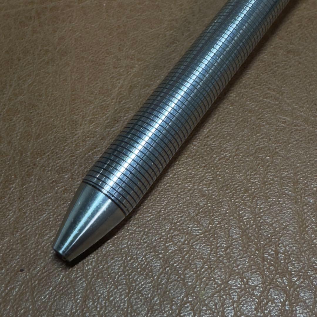 Zebra Sharbo First Gen Lattice Engraving Retro Used Pen, New Refill | Suadpens
