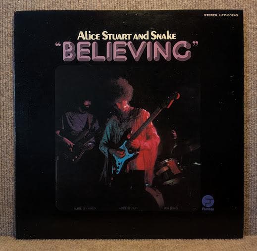 Alice Stuart Believing Japan Fantasy LP 1972 used Folk Rock vinyl | Japansoundstore