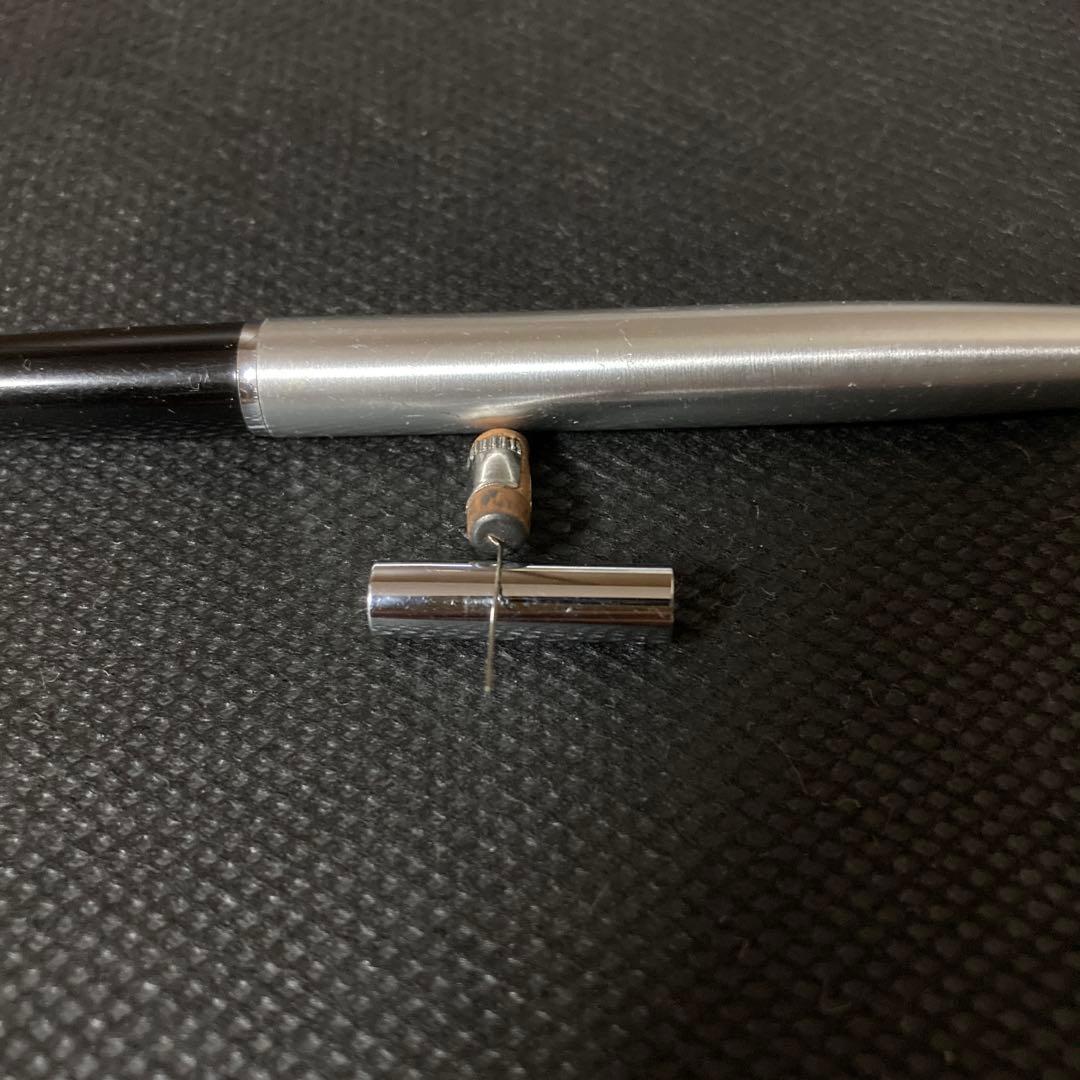 Pilot Retro Silver & Black 0.5mm Mechanical Pencil Used Vintage | Suadpens