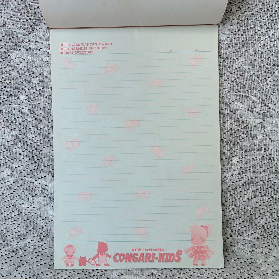Seika Note NEW Fantastic Congari Kids 8 Sheets Vintage 10x6.9 in Used | Suadpens