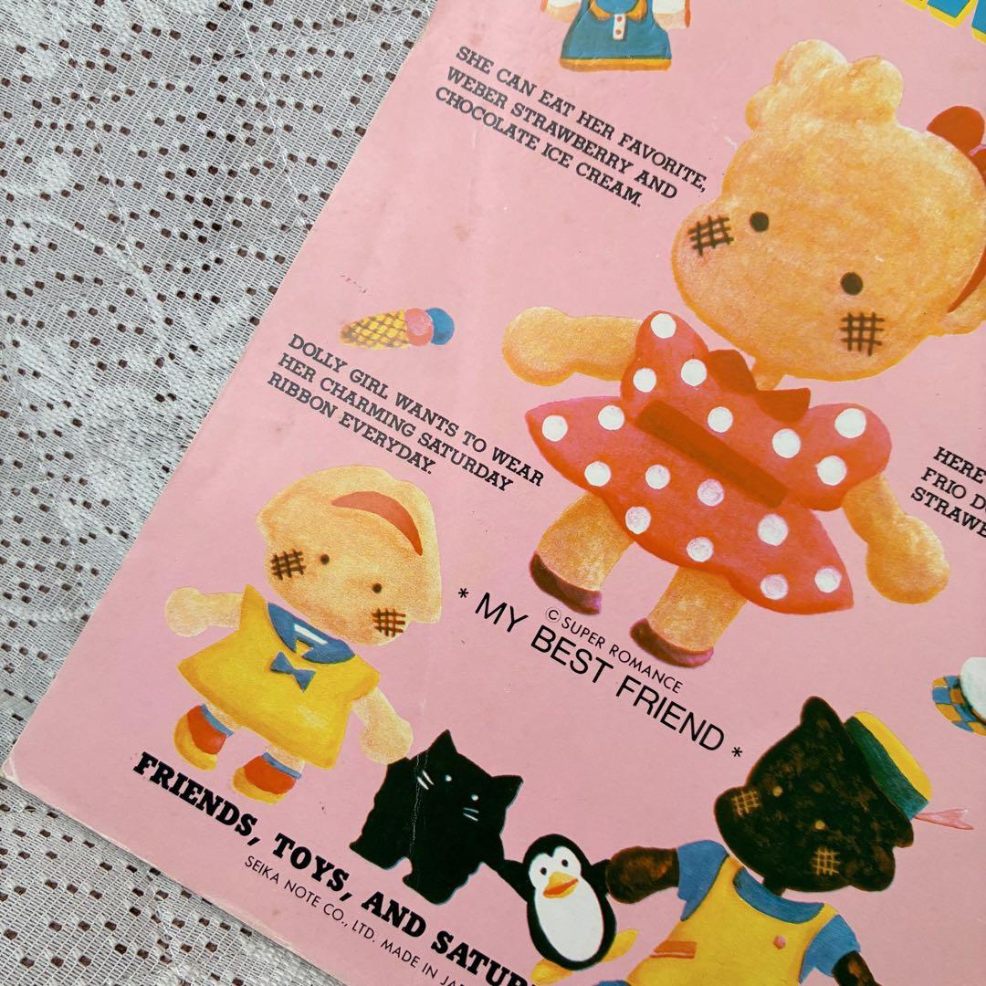 Seika Note NEW Fantastic Congari Kids 8 Sheets Vintage 10x6.9 in Used | Suadpens