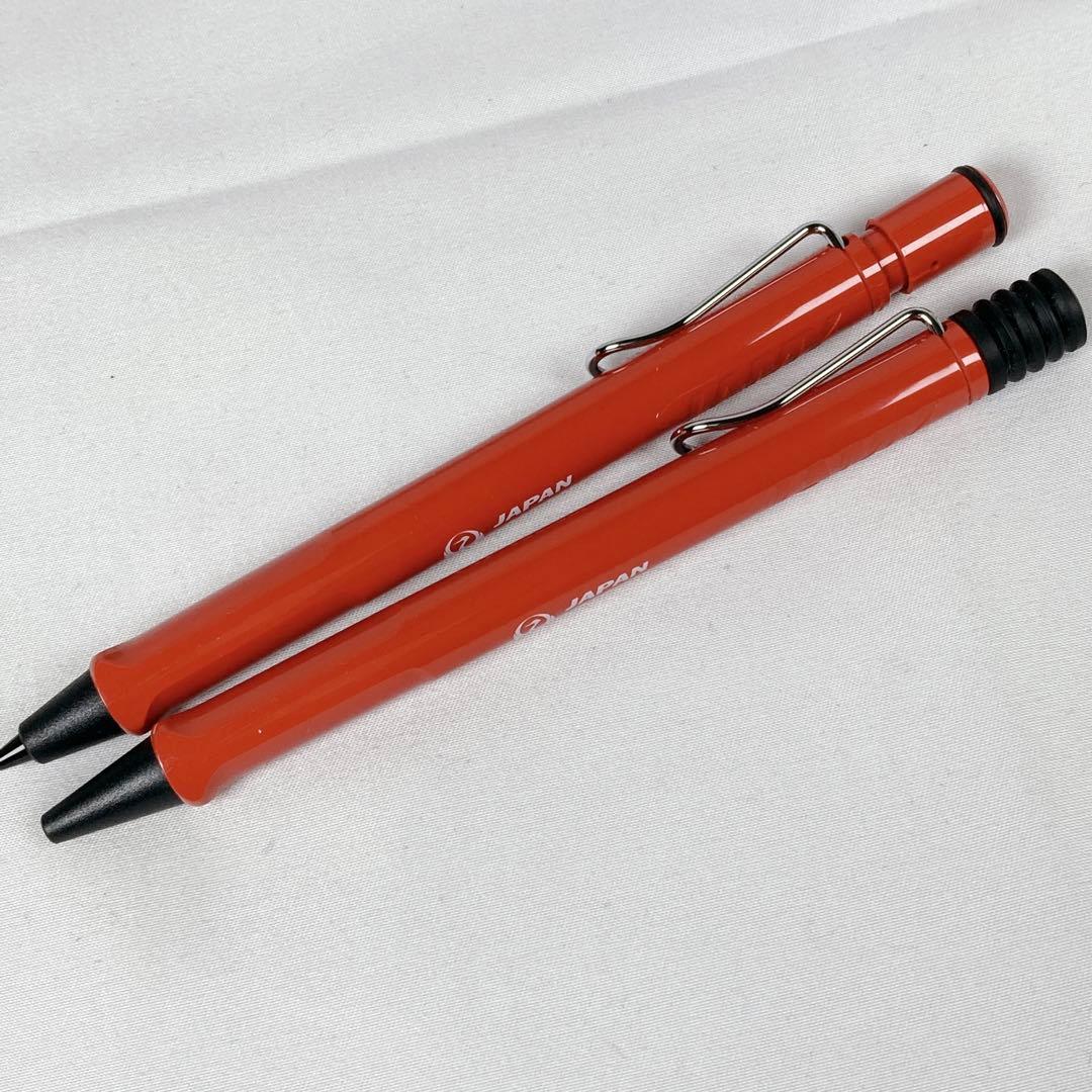 LAMY JAL Limited Ballpoint Pen & Mechanical Pencil Set Used Japan Airlines Logo | Suadpens