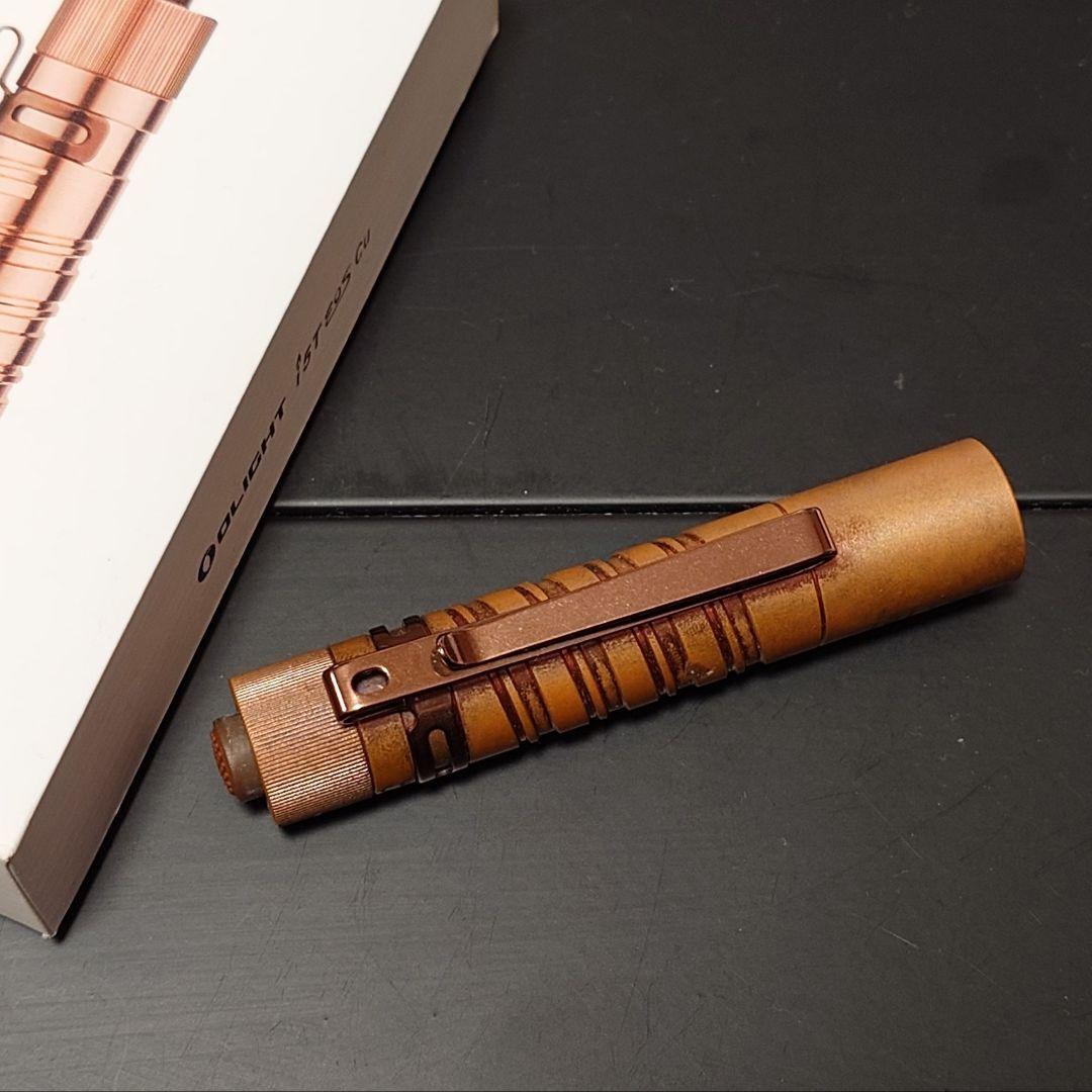 OLIGHT i5T EOS Copper Limited Edition LED Flashlight, Serial No. Used | Suadpens