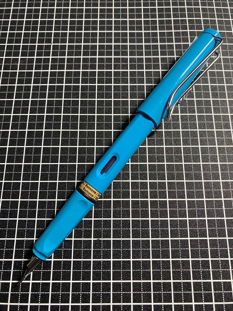 LAMY Safari Aqua-Marine Fountain Pen EF Nib Limited Edition 2011 Used | Suadpens