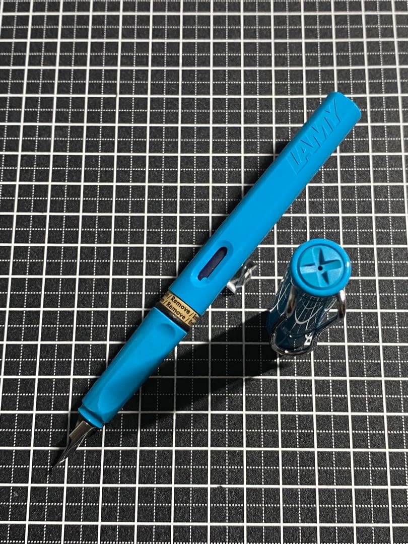 LAMY Safari Aqua-Marine Fountain Pen EF Nib Limited Edition 2011 Used | Suadpens