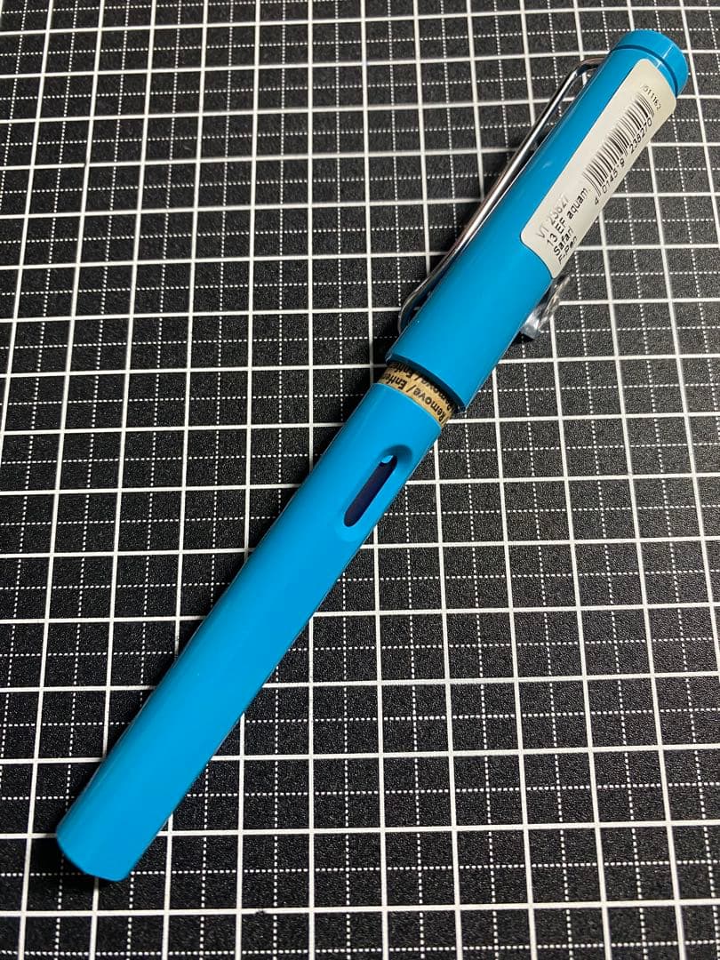LAMY Safari Aqua-Marine Fountain Pen EF Nib Limited Edition 2011 Used | Suadpens
