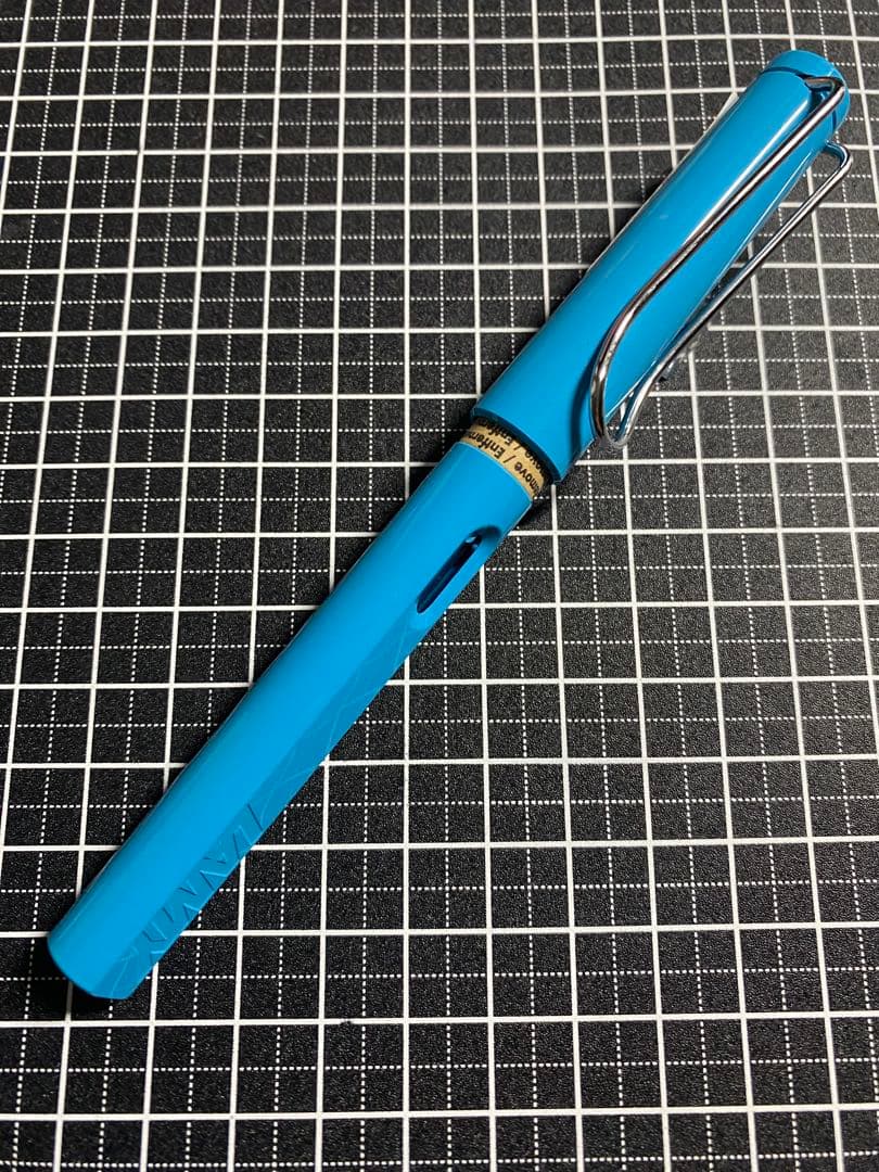 LAMY Safari Aqua-Marine Fountain Pen EF Nib Limited Edition 2011 Used | Suadpens