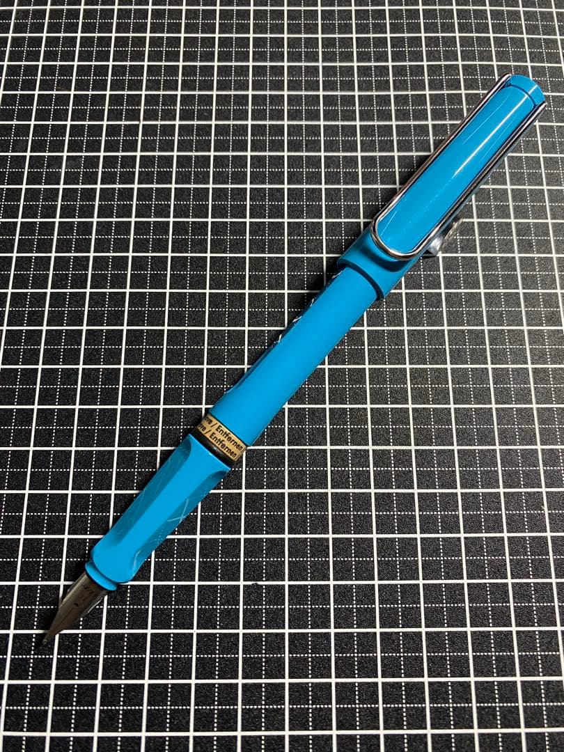 LAMY Safari Aqua-Marine Fountain Pen EF Nib Limited Edition 2011 Used | Suadpens