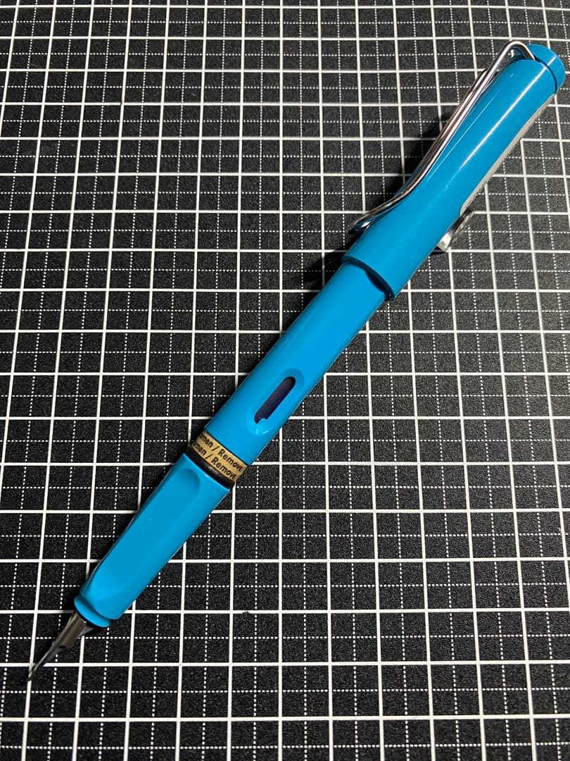 LAMY Safari Aqua-Marine Fountain Pen EF Nib Limited Edition 2011 Used | Suadpens
