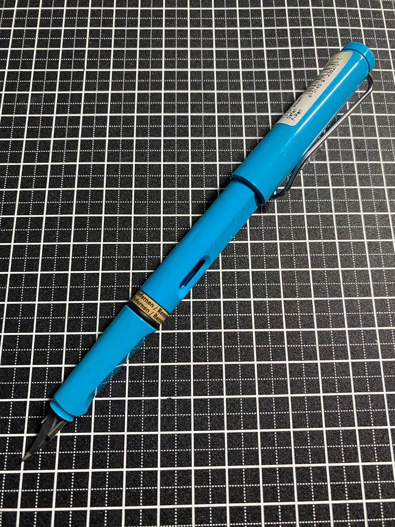 LAMY Safari Aqua-Marine Fountain Pen EF Nib Limited Edition 2011 Used | Suadpens