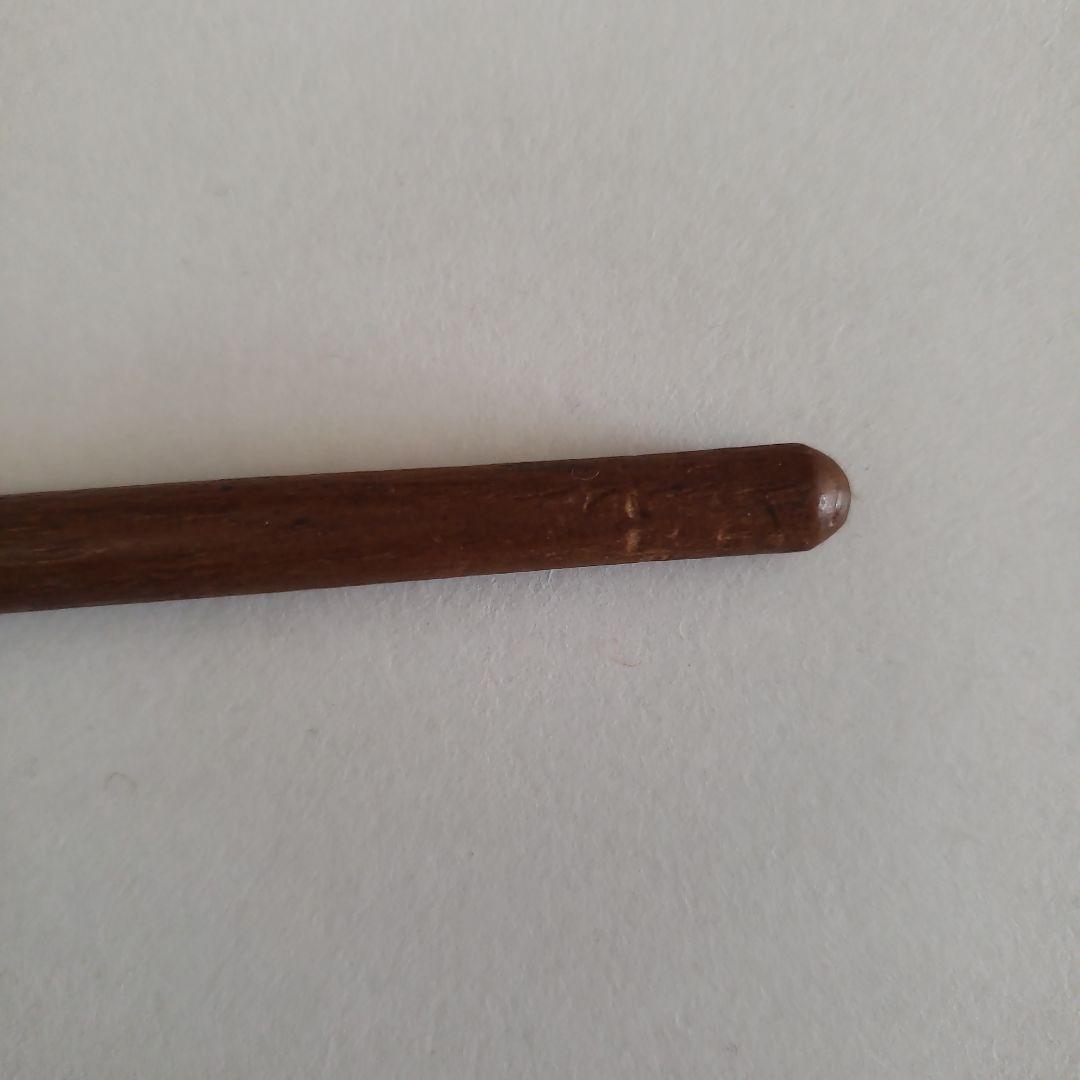Vintage wooden dip fountain pen, carved barrel, retro, used | Suadpens