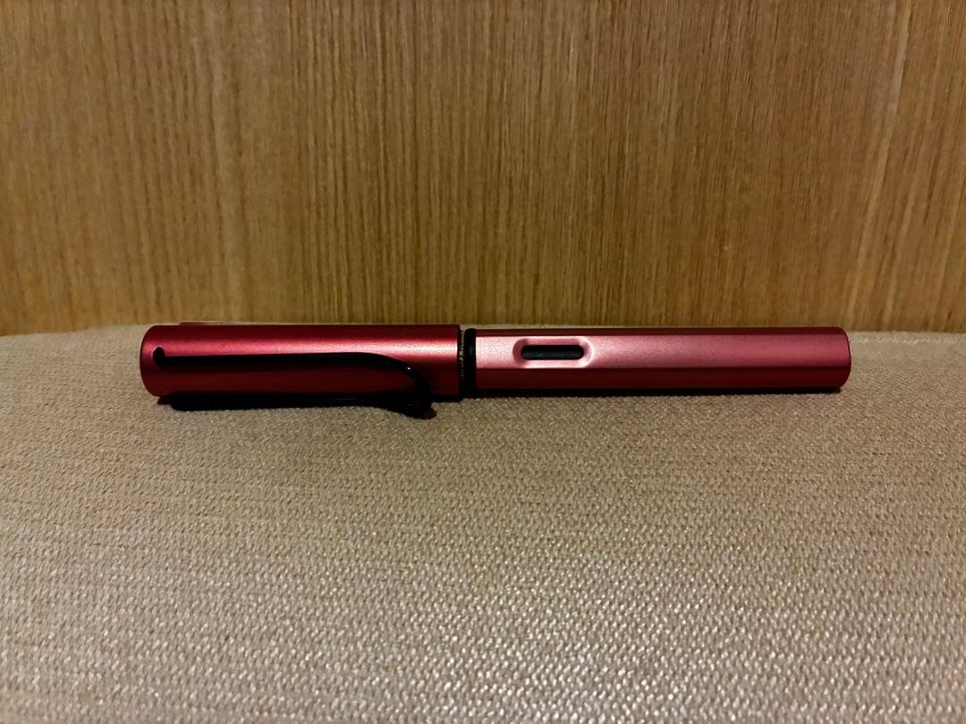LAMY Ulster Fiery F Fountain Pen Pink Slim Clip  Limited Edition | Suadpens