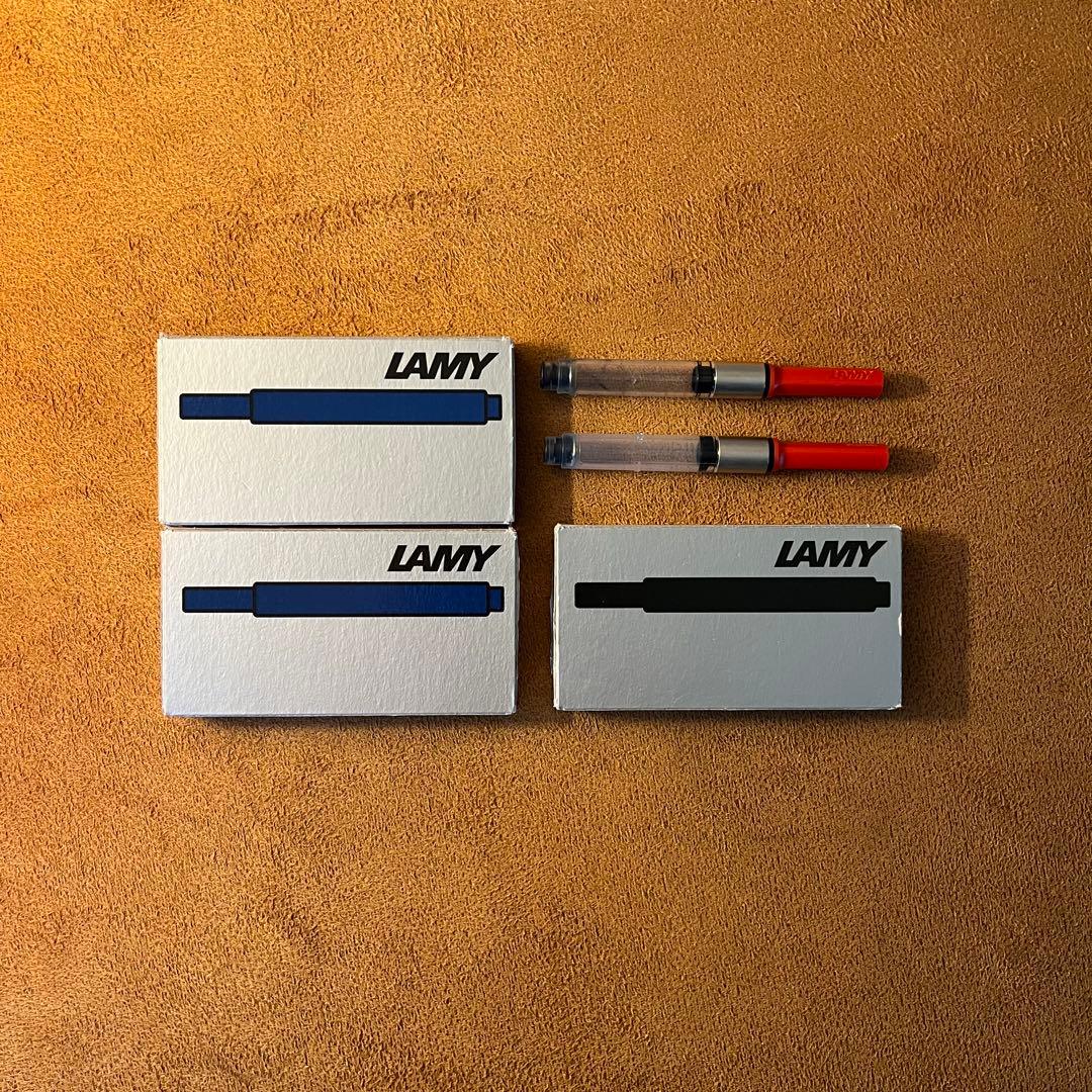 LAMY Safari Cooper Fountain Pen Blue-Black Ink Included Used | Suadpens