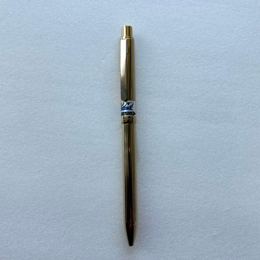 Sailor Retro Gold Mechanical Pencil & Ballpoint Pen Black Ink Used Case | Suadpens