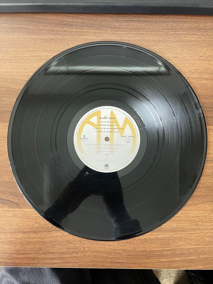 Y&T Black Tiger LP Vinyl Record Japan Obi Hard Rock 1982 Used | Japansoundstore