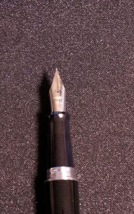 Pilot Cocoon Limited Marble Green Fountain Pen F Nib Used with Name | Suadpens