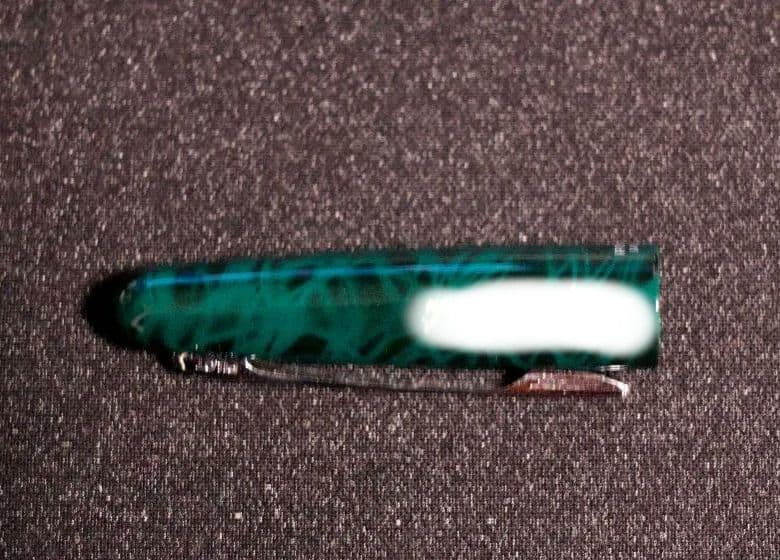 Pilot Cocoon Limited Marble Green Fountain Pen F Nib Used with Name | Suadpens