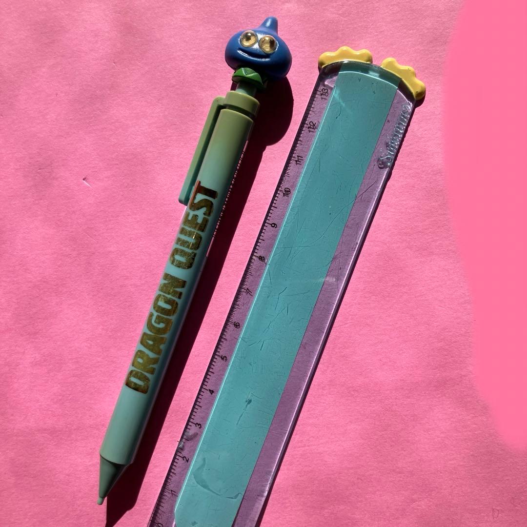 Showa Dragon Quest Slime Mechanical Pencil Enix 1989 Used | Suadpens