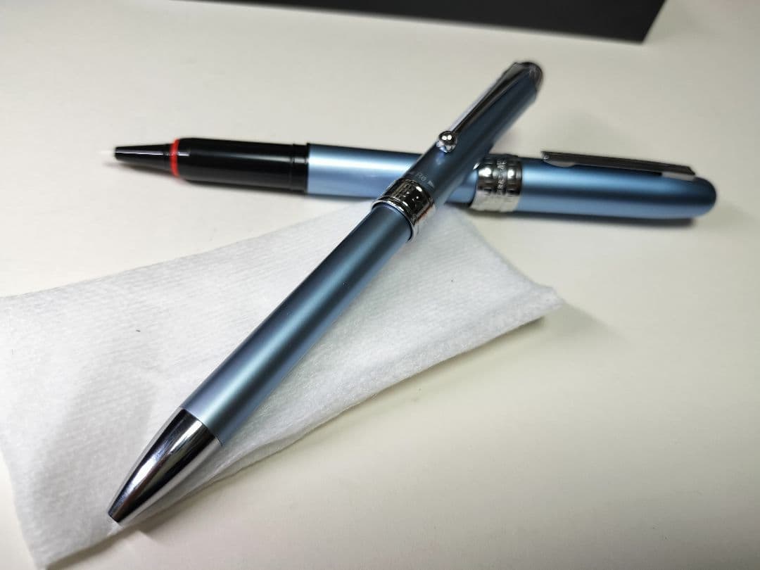 Blue Platinum Pen Set - High-Quality Scoring & Multicolor Ballpoint | Suadpens