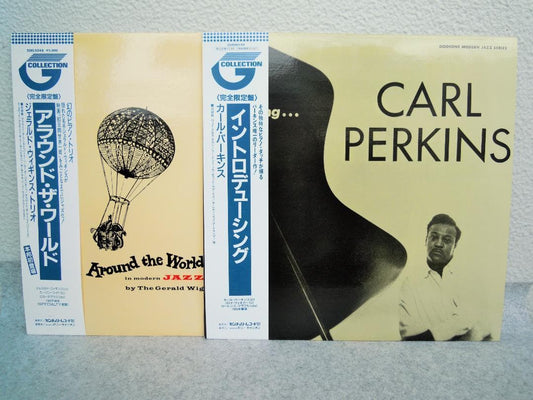 2 Piano Trios on 2 Discs—Carl Perkins & Gerald Wiggins, Near Mint | Japansoundstore