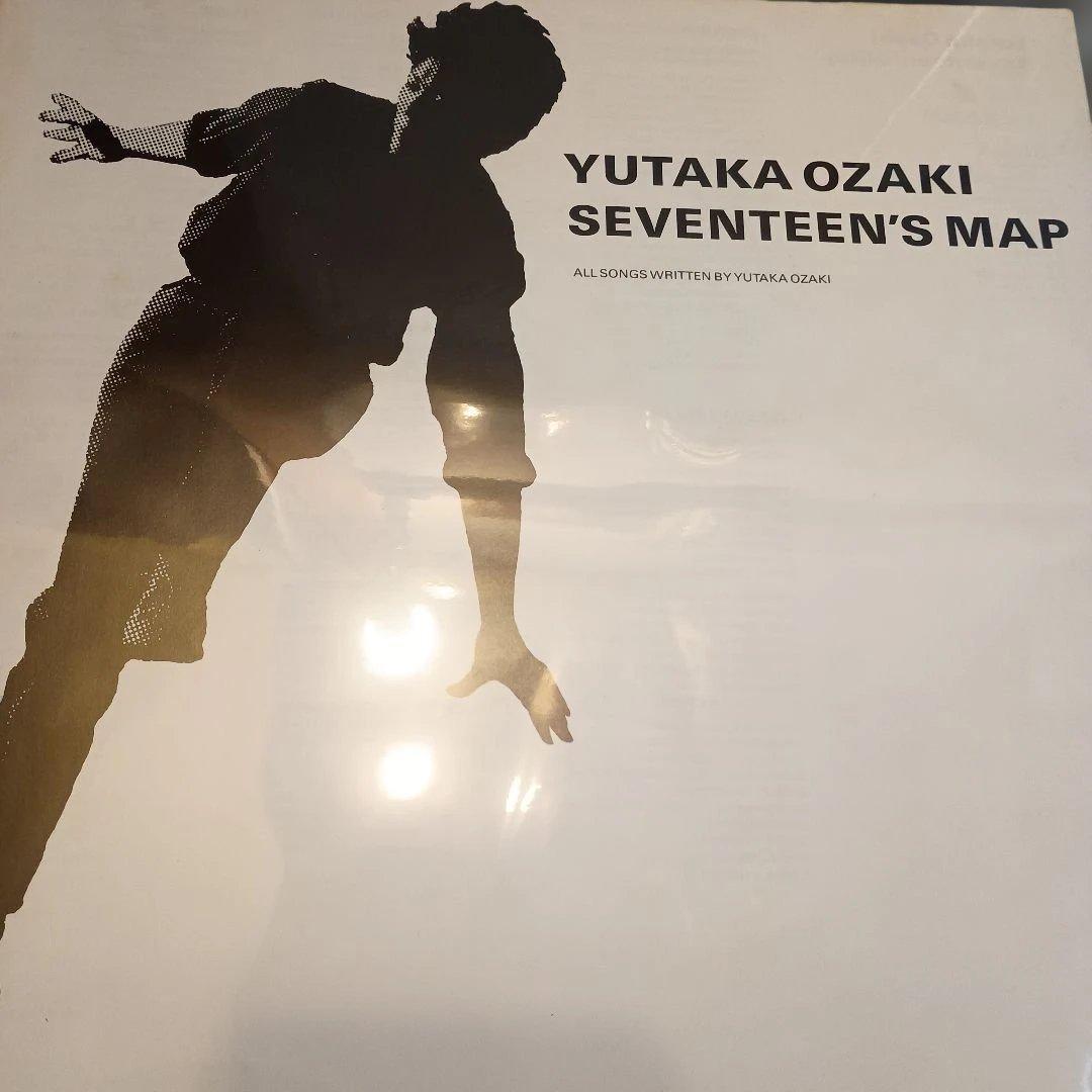 Yutaka Ozaki Seventeen's Map LP Vinyl Record First Press with Sleeve Used | Japansoundstore