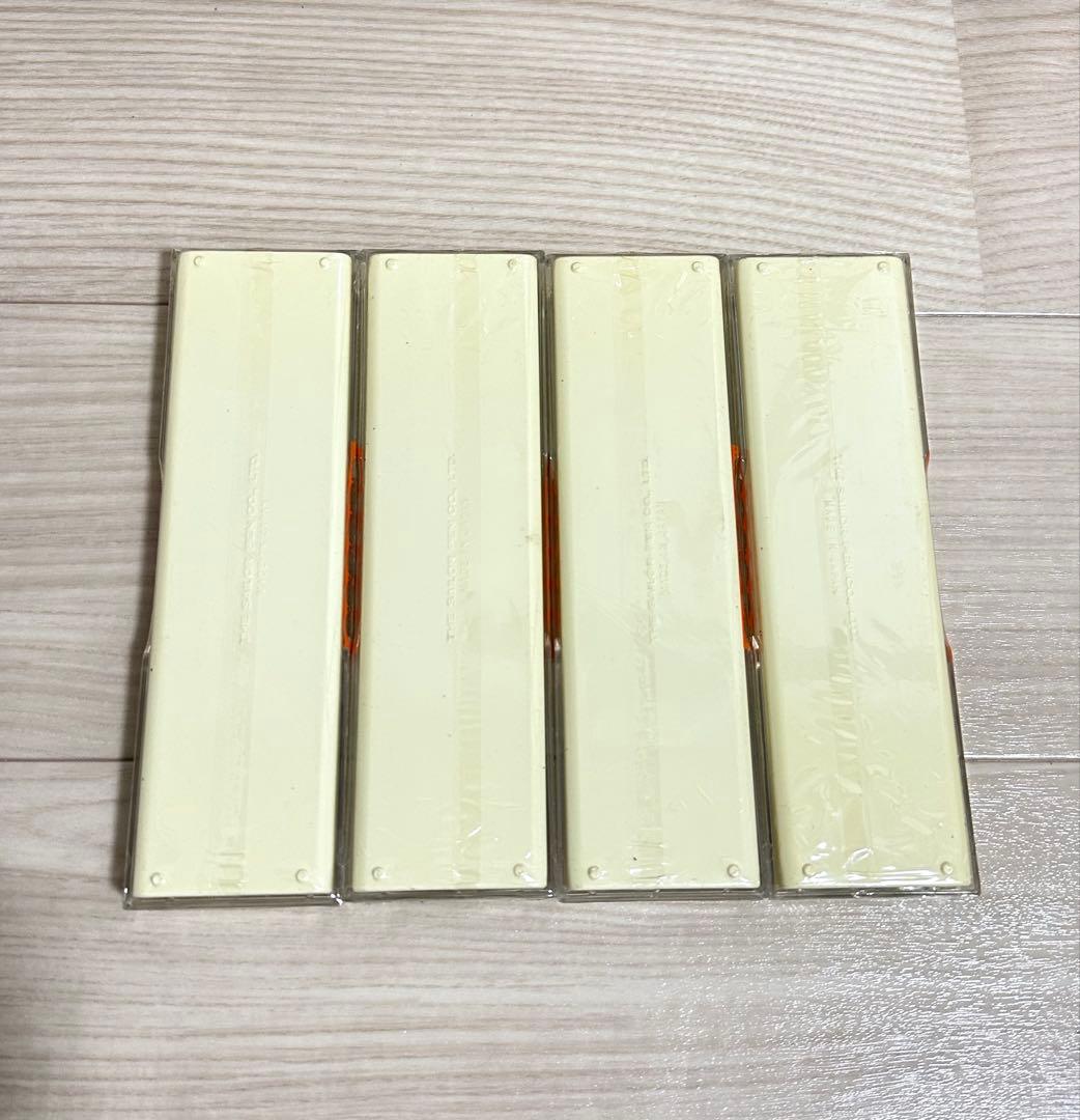 Retro Plastic Pencils 4 Sets, Sailor HB, Muki Erasers, Used but Rare | Suadpens