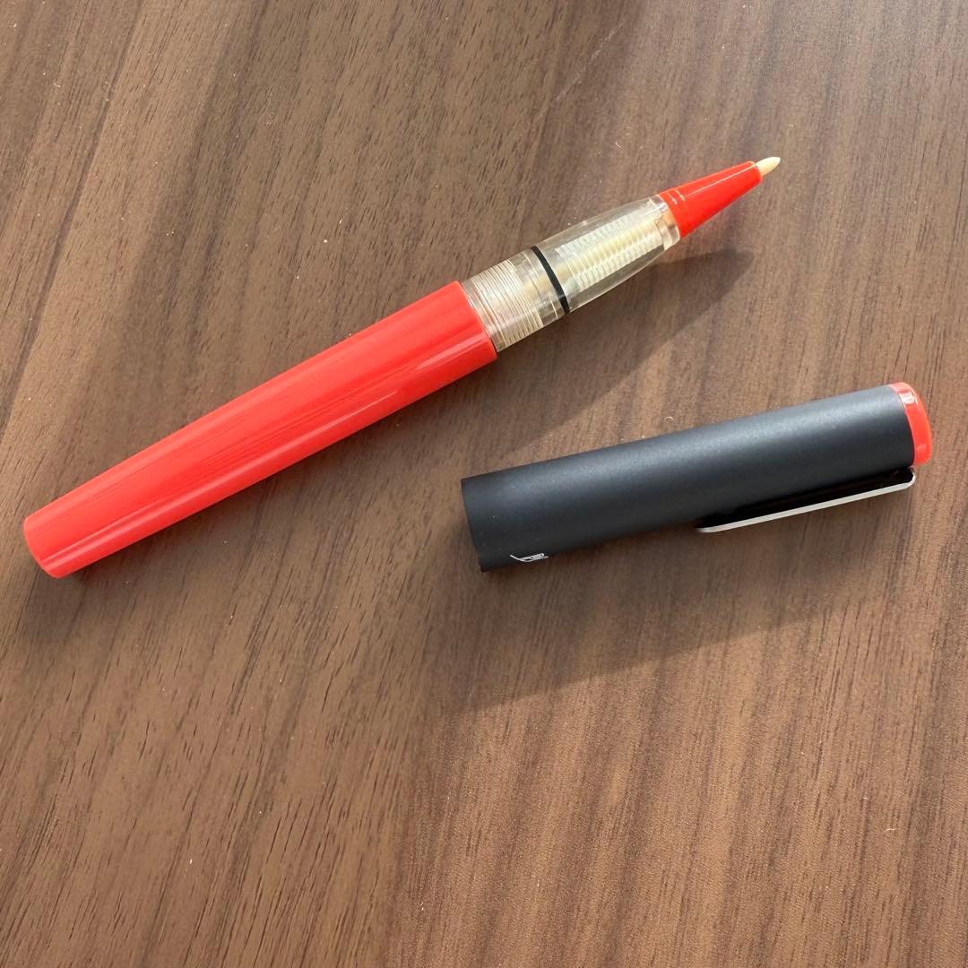 Platinum SN-800A Soft Pen Red Axis Retro Round Dip Pen New 3.15in | Suadpens