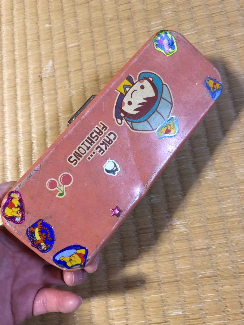 Heisei Retro Pen Case Can Pen Storage Collectible Used | Suadpens