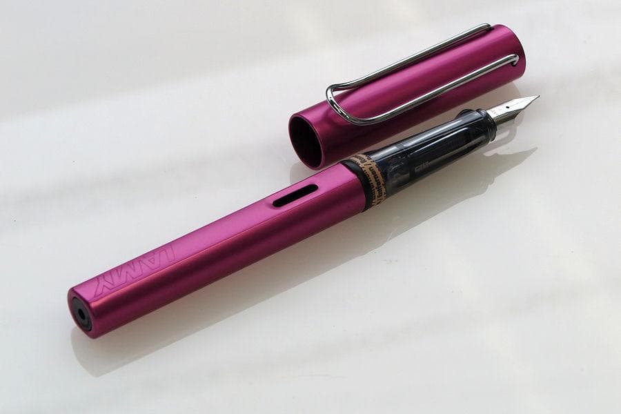LAMY Ulster Fountain Pen EF Vibrant Pink  Unused | Suadpens