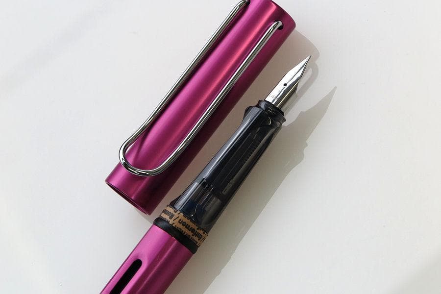 LAMY Ulster Fountain Pen EF Vibrant Pink  Unused | Suadpens