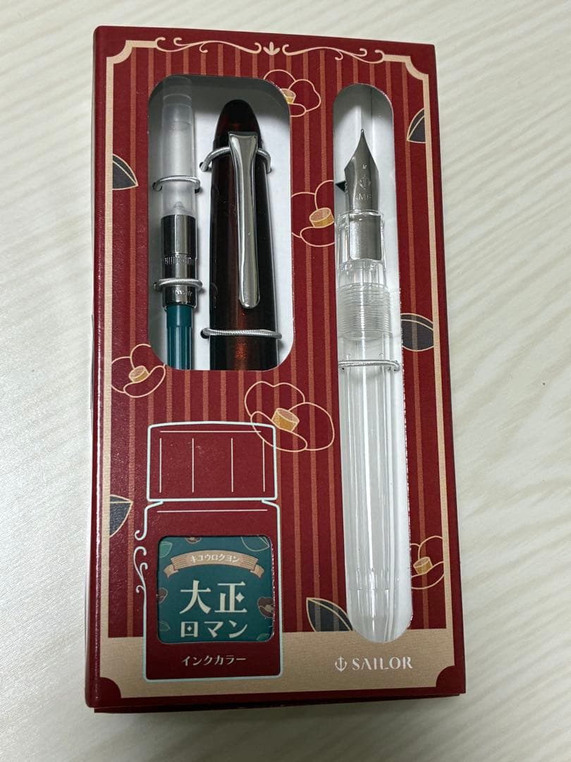 Retro Taisho Roman Fountain Pen Profit Junior 10cm Used Japan | Suadpens
