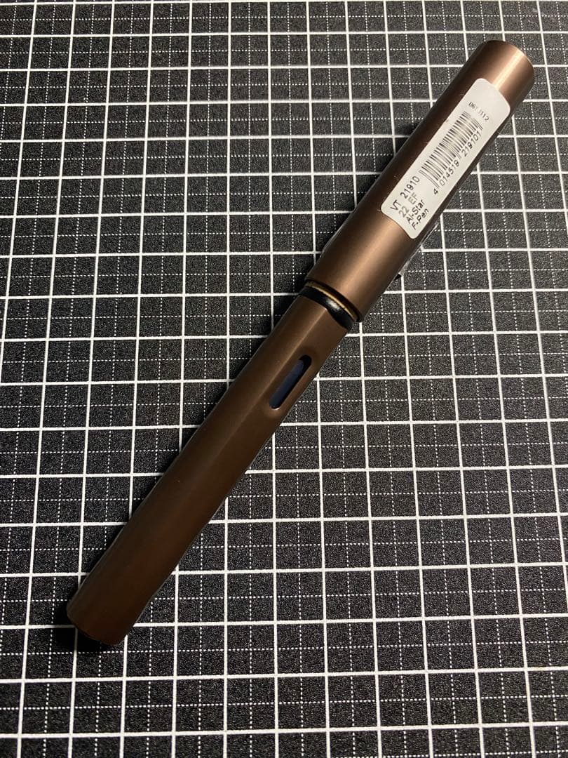 LAMY Alstar Coffee Brown Fountain Pen EF Nib Limited 2010 Discontinued Used | Suadpens
