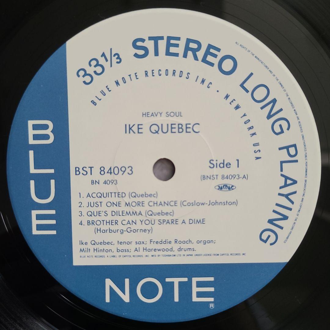 ★Blue Note★“Heavy Soul” Ike Quebec LP | Japansoundstore