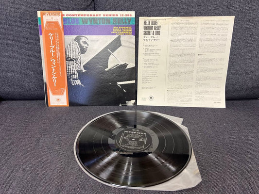 Wynton Kelly Kelly Blue LP Riverside 1959 OBI Jazz Piano Used | Japansoundstore