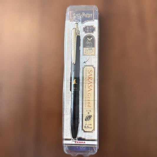 Zebra SARASA Grand Harry Potter 0.5mm Gel Pen Matte Black Limited Collection | Suadpens