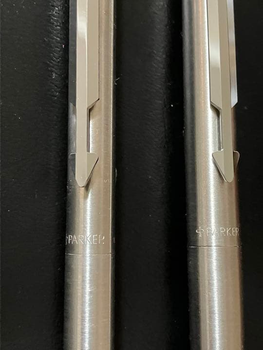 Parker Vintage Silver Fountain Pen & Ballpoint Pen Set, Used, Rare | Suadpens