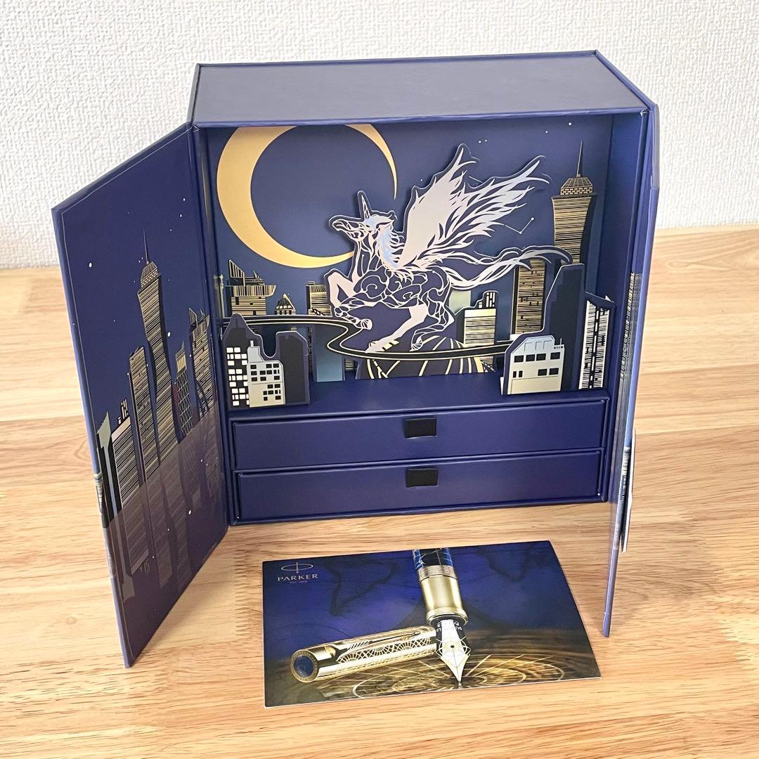 Parker Fountain Pen Limited Unicorn Gift Box  Unused Rare Japan | Suadpens