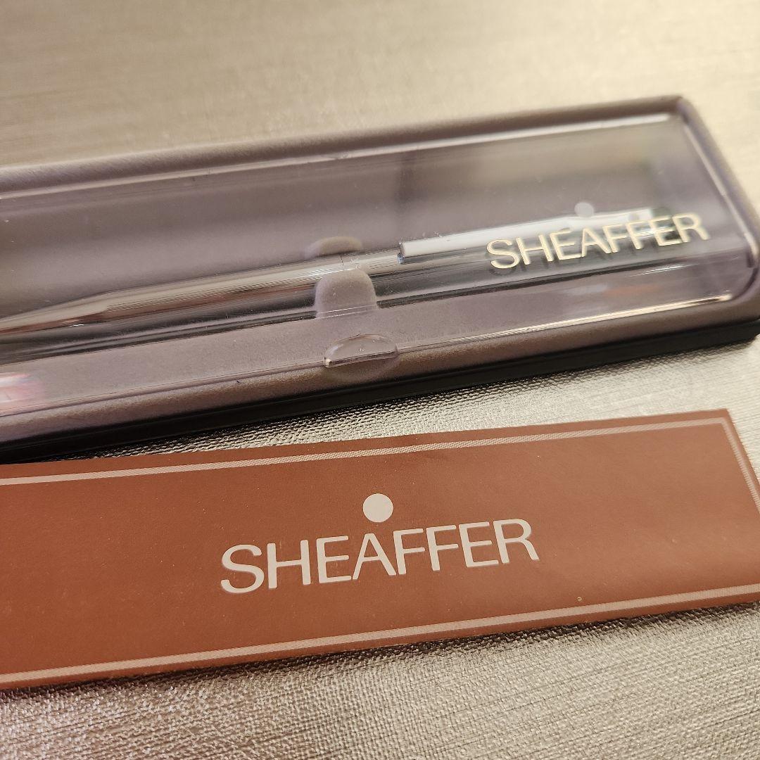 Sheaffer Vintage Silver Ballpoint Pen Blue Ink Used/Excellent Condition | Suadpens