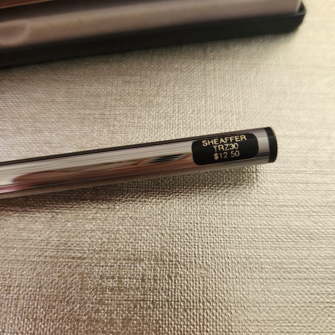 Sheaffer Vintage Silver Ballpoint Pen Blue Ink Used/Excellent Condition | Suadpens