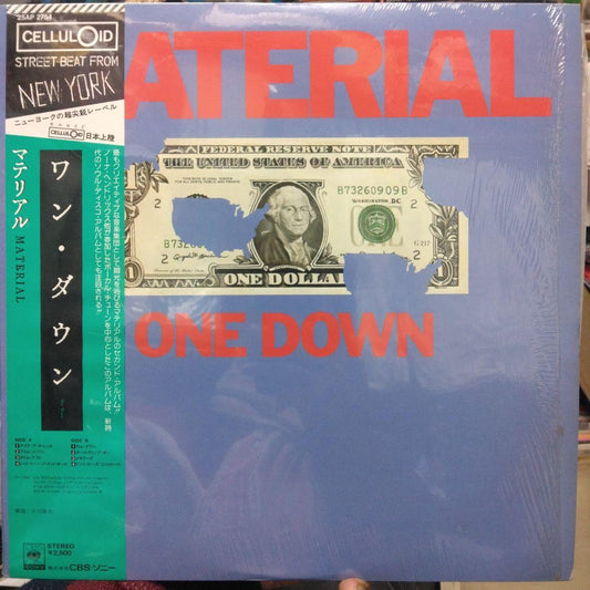 ['84 LP with domestic disc] Material ONE DOWN Bill Laswell | Japansoundstore
