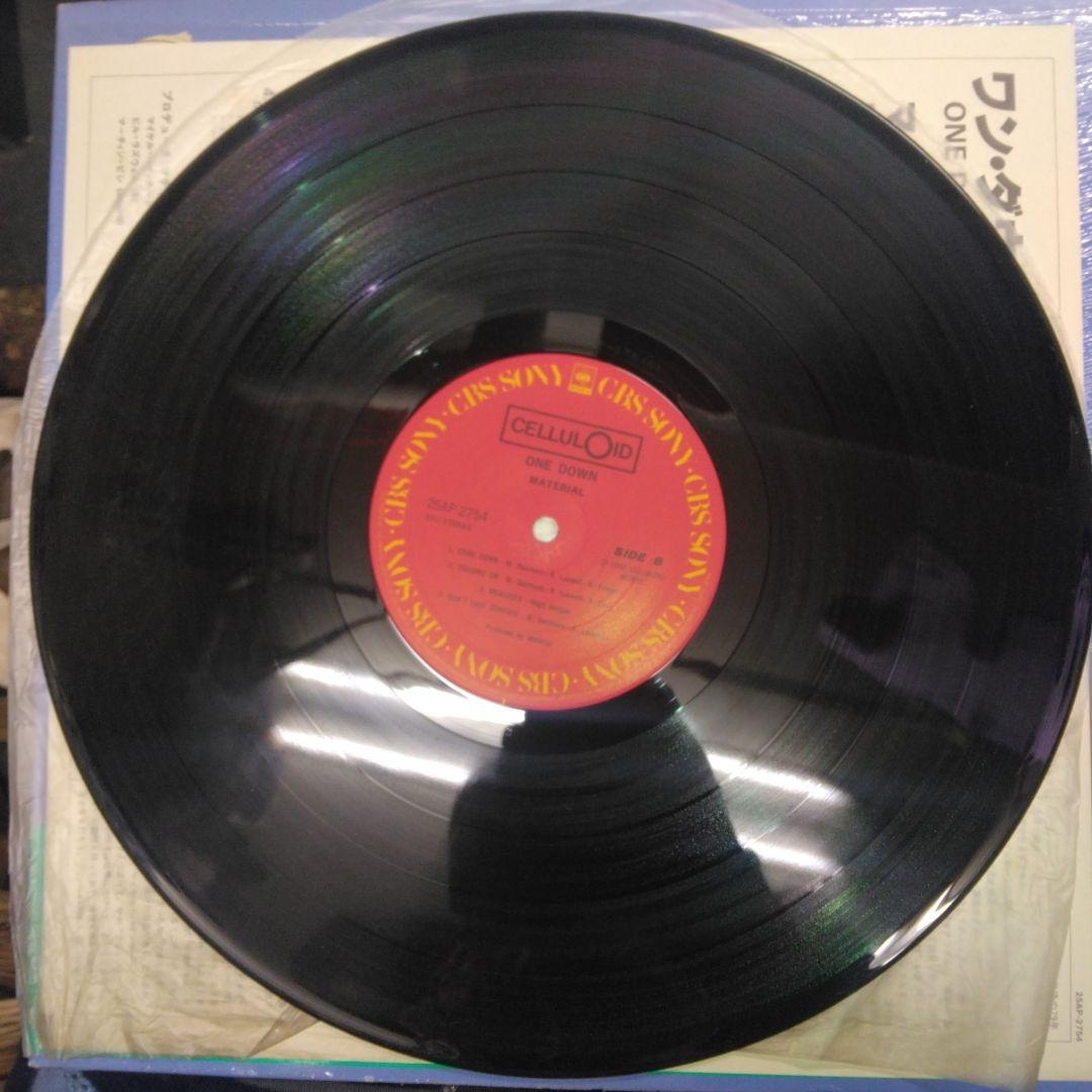 ['84 LP with domestic disc] Material ONE DOWN Bill Laswell | Japansoundstore