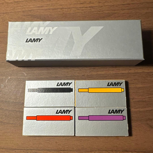 LAMY Safari Fountain Pen Aquasky F Nib with 4 Ink Types Set | Suadpens