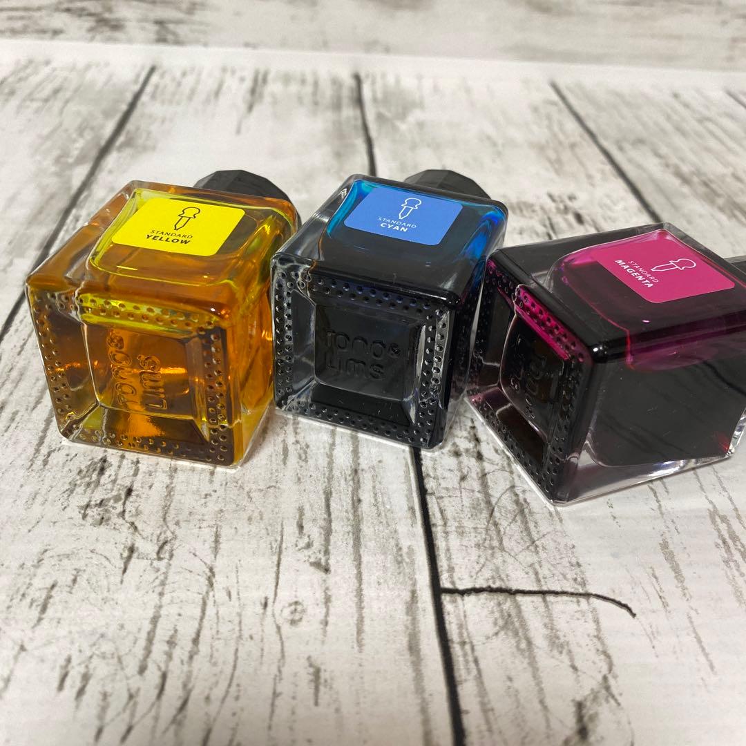 Toning Ink Set 30ml x 5 Colors + 3 Accessories, Used, Japan-made | Suadpens